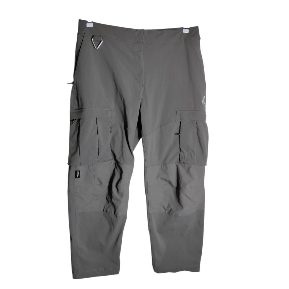 Nike ACG Smith Summit Cargo Pants Grey Convertible Hiking XL CV0655-070